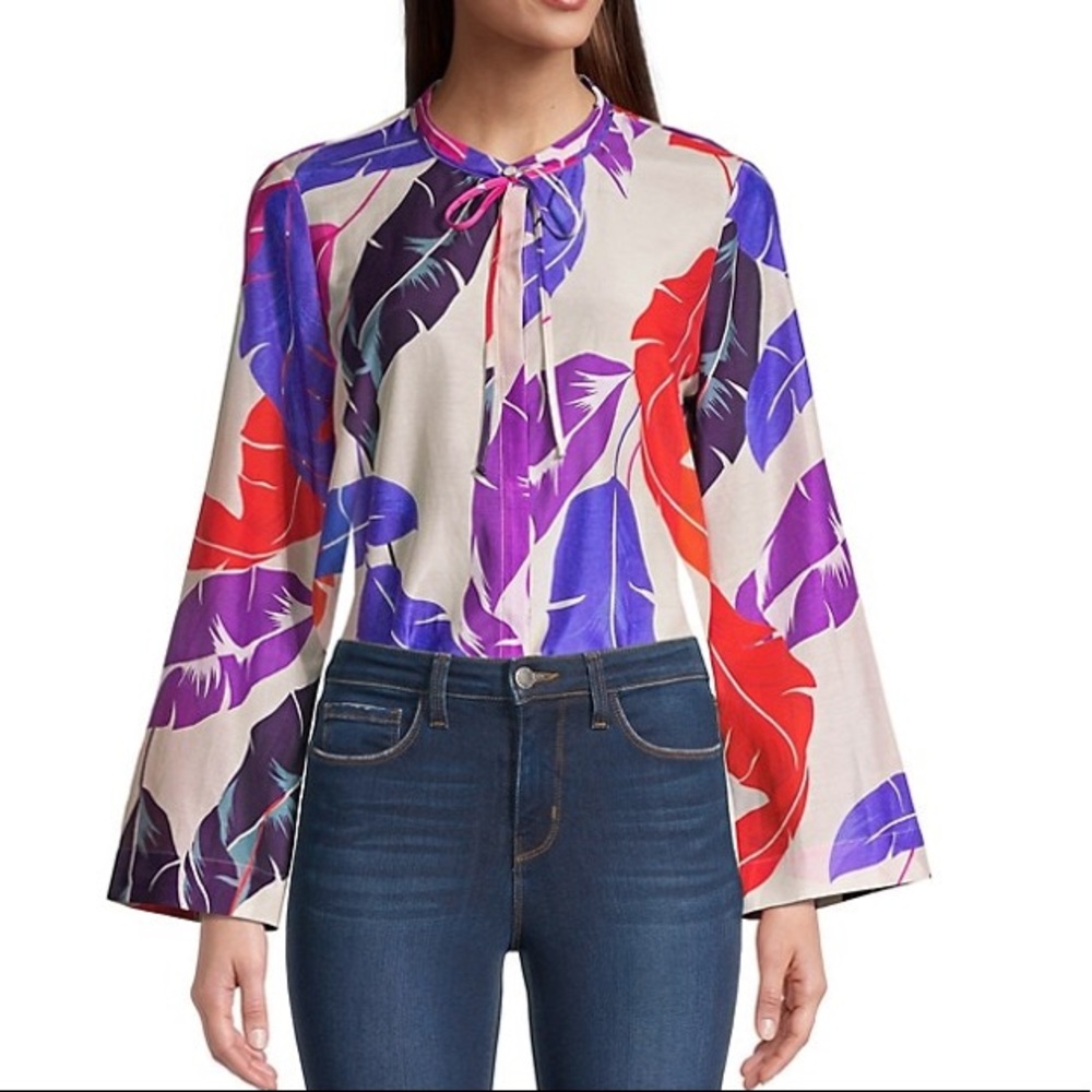 🆕 Kobi Halperin Multicolor Gorgeous Blouse
